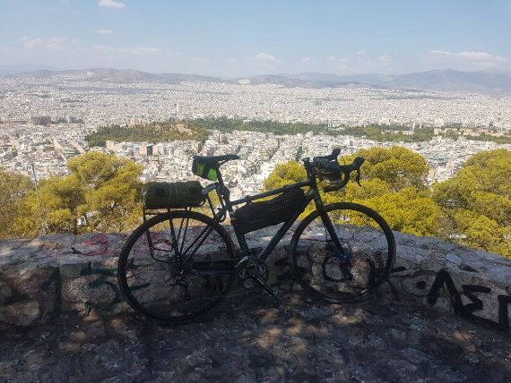 Looking over Athens