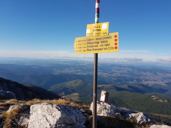 Up high on the border of Kosovo and Montenegro