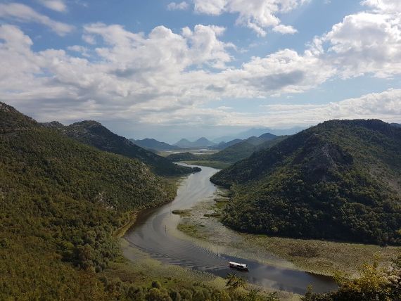 Looking over a river, Montonegro